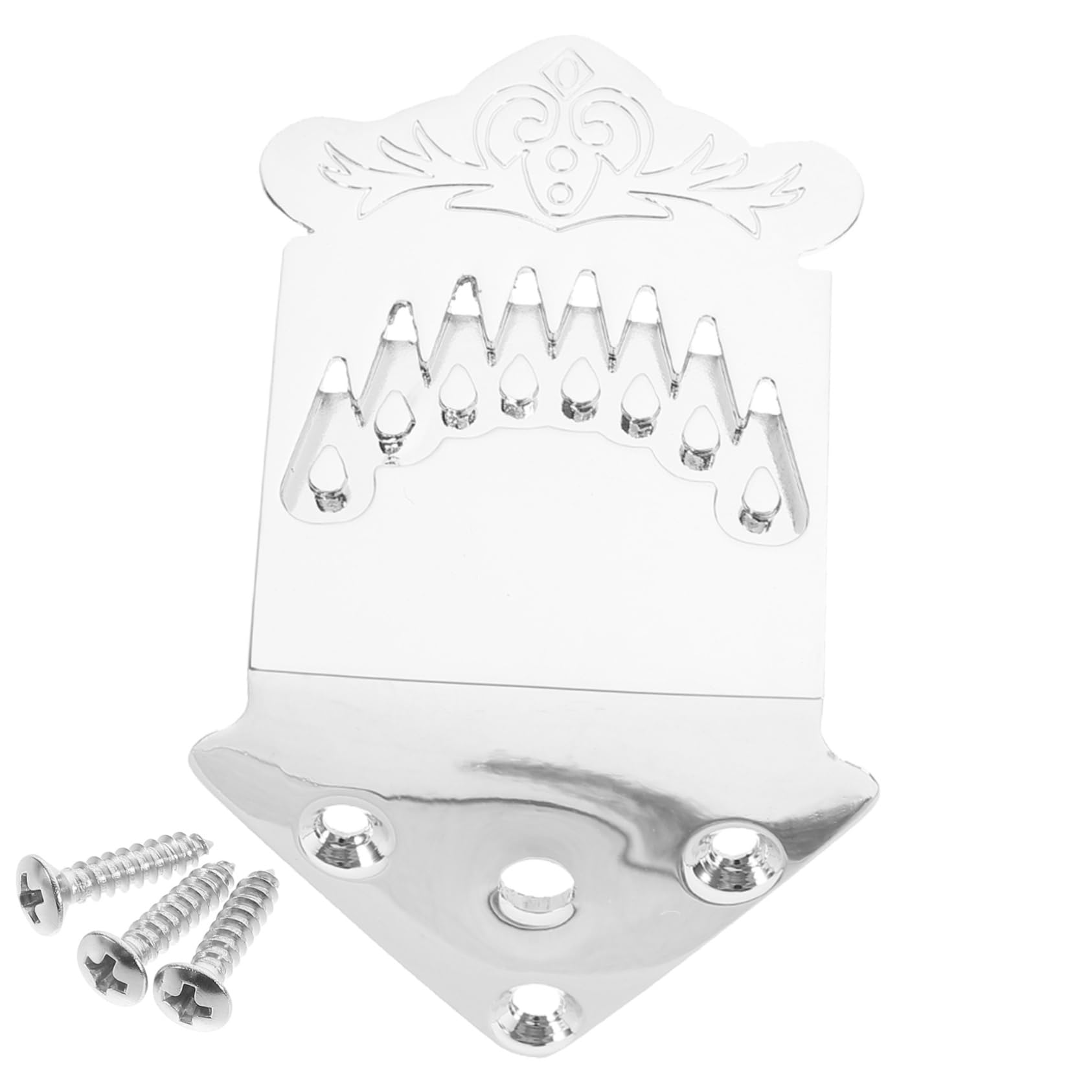 HEMOTON 4sätze Mandolin Tailpiece Zubehör Saiten Mit Schrauben -finish Langlebig Und Installieren Für Klaren Und Verbesserte Spielbarkeit