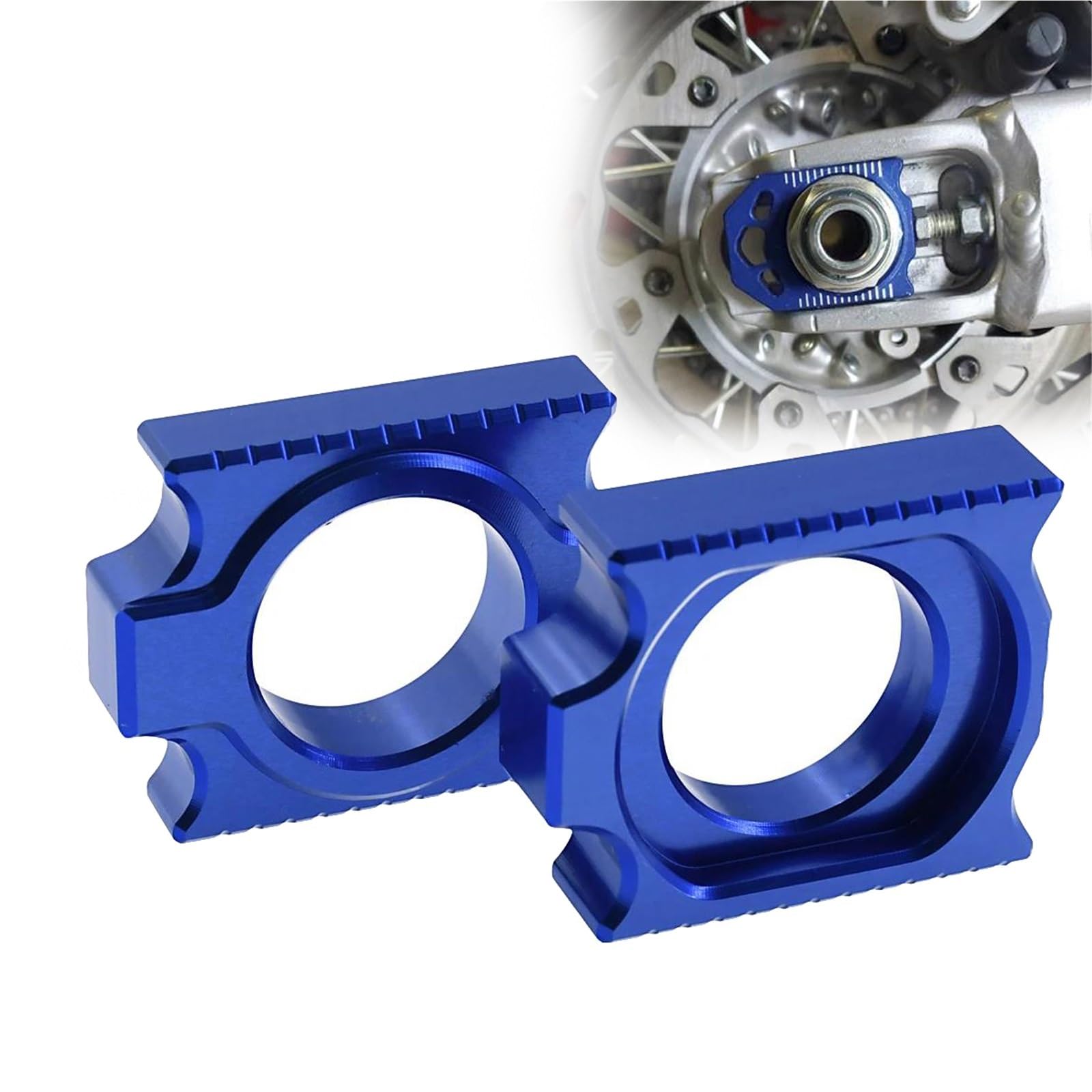 Tendeur de chaîne pour YZ250F alignement roue arrière moto cross