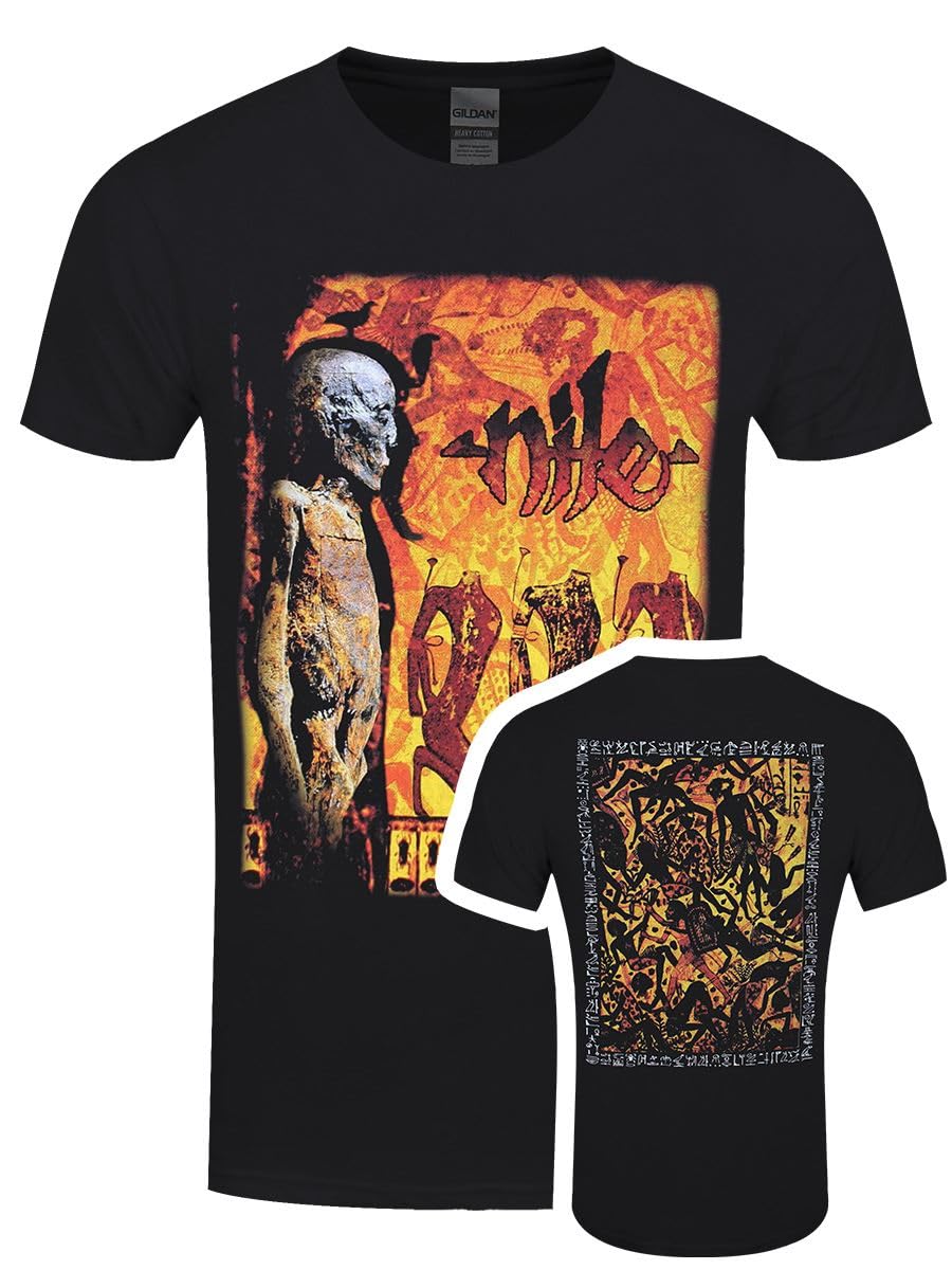 Grindstore Men's Black Nile Catacombs T-Shirt