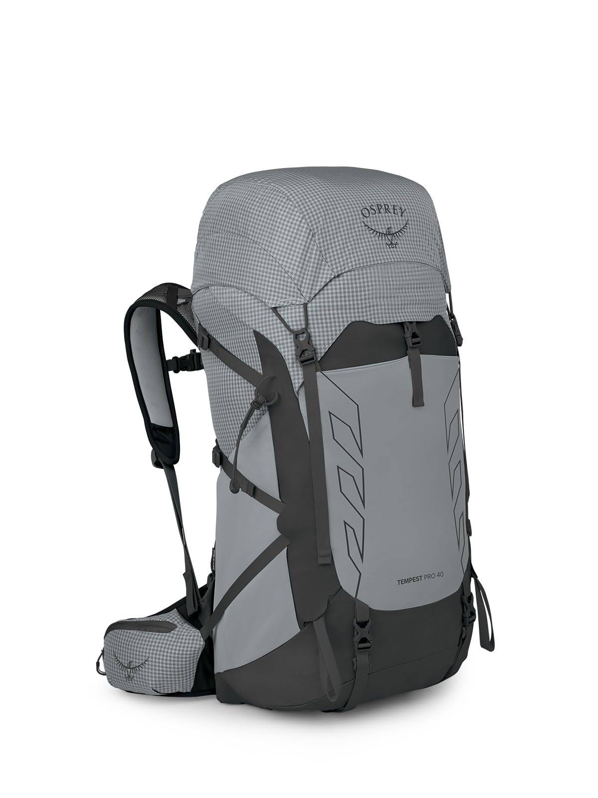 Osprey Tempest Pro 40L Women's Hiking Backpack with Hipbelt, Silver Lining, WXS/S