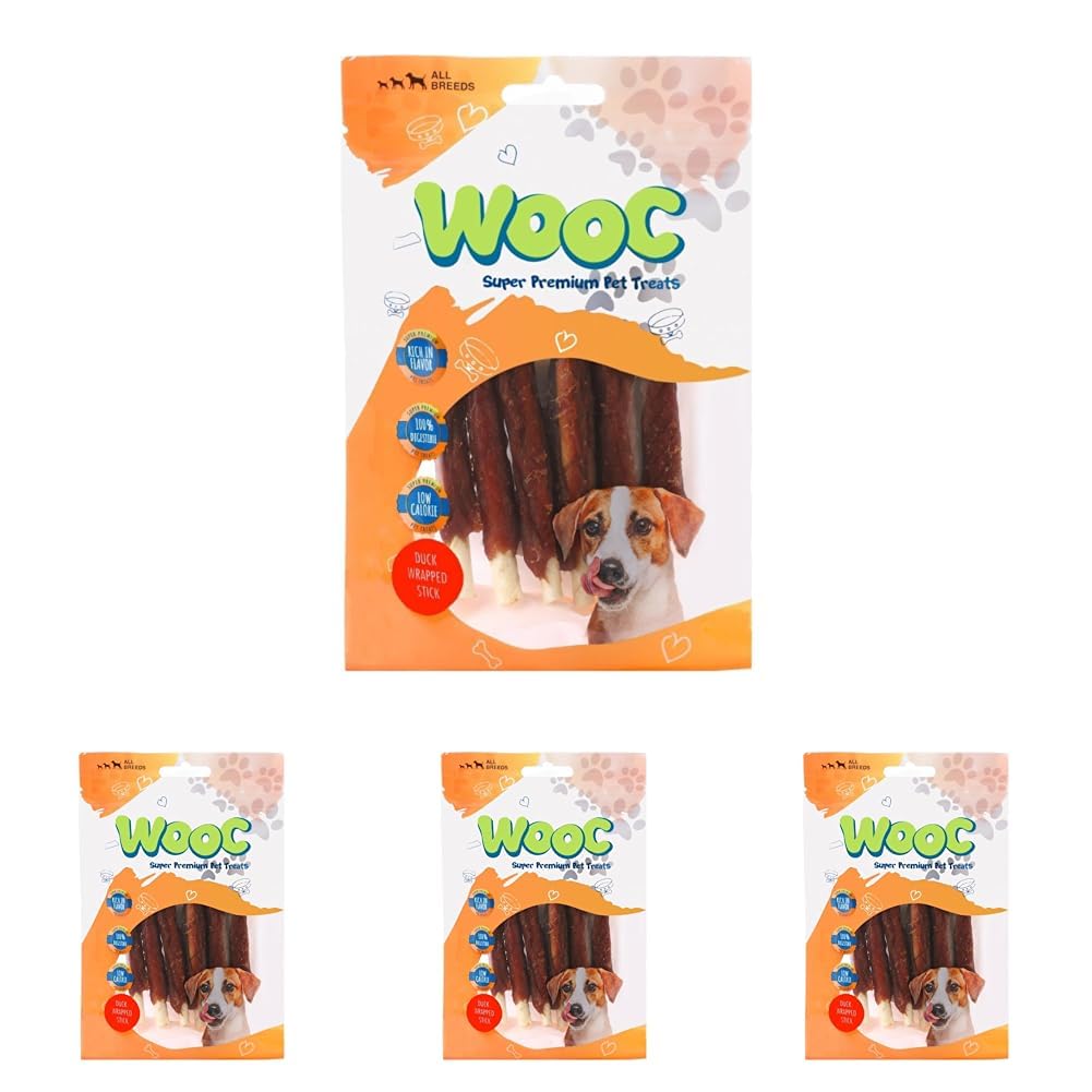Dog Ördek Sargılı Sütlü Stick Ödül 80 g (4 paketi)