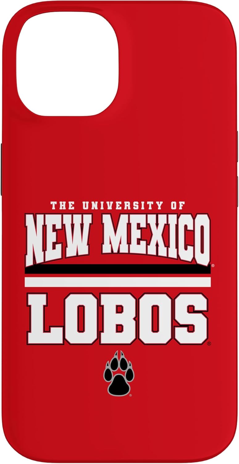New Mexico Lobos | Official University of NCAA | VNPNMX301 Case for iPhone 12/12 Pro