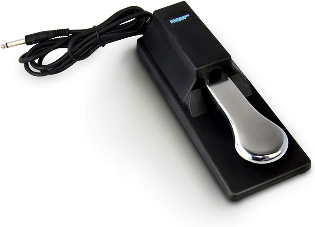 Sustain Pedal Piano Style compatible with Yamaha P-105 / P-155 / P-35 / P-95 Keyboards