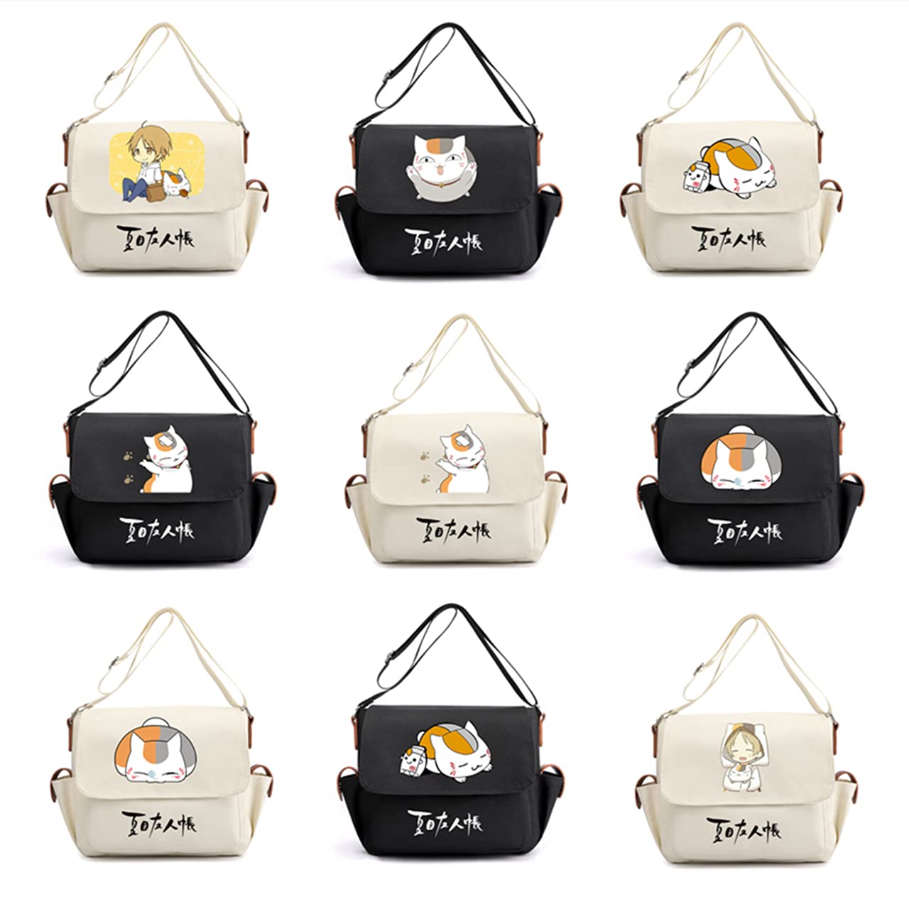 Amazon.co.jp: 夏目友人帳 ニャンコ先生 斜め掛け アニメ 漫画 かばん