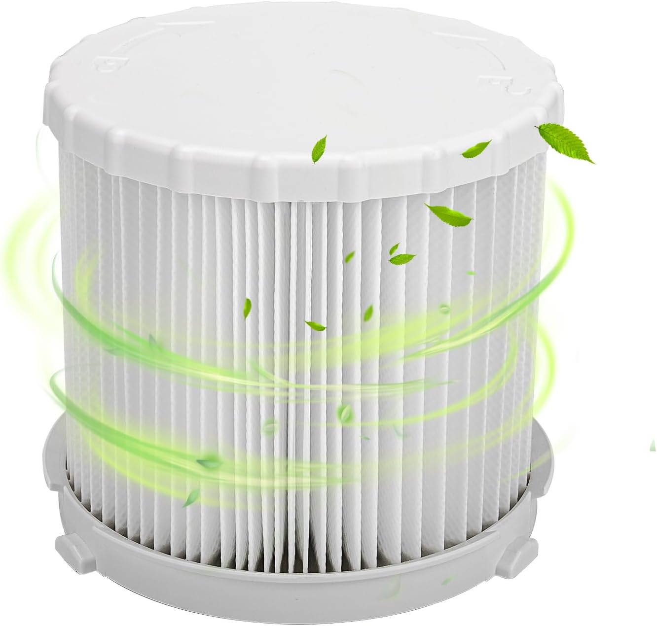 Wet Dry Vacuum HEPA filter Replacement for Portable Makita XCV11Z 18V Cordless HEPA Filter Extractor, 1 PCS Shop Vac HEPA filter Fit for Makita Vacume Filter ADCV11Z