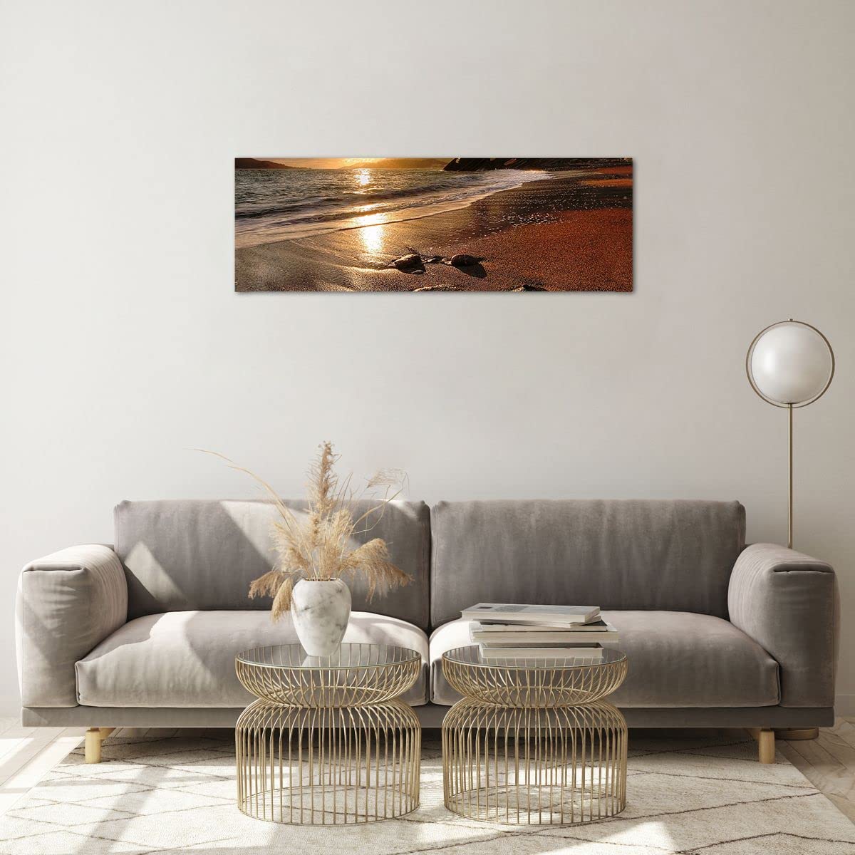 Moderne Impression sur Verre 160x50cm Image Tableau en Verre Decoration Murale Mer côte plage lever de soleil Grand XXL Tableaux Decoratifs Muraux Chambre Panoramique Deco Salon Art GAB160x50-2781 Moderne Impression sur Verre 160x50cm Image Tableau en Verre Decoration Murale Mer côte plage lever de soleil Grand XXL Tableaux Decoratifs Muraux Chambre Panoramique Deco Salon Art GAB160x50-2781