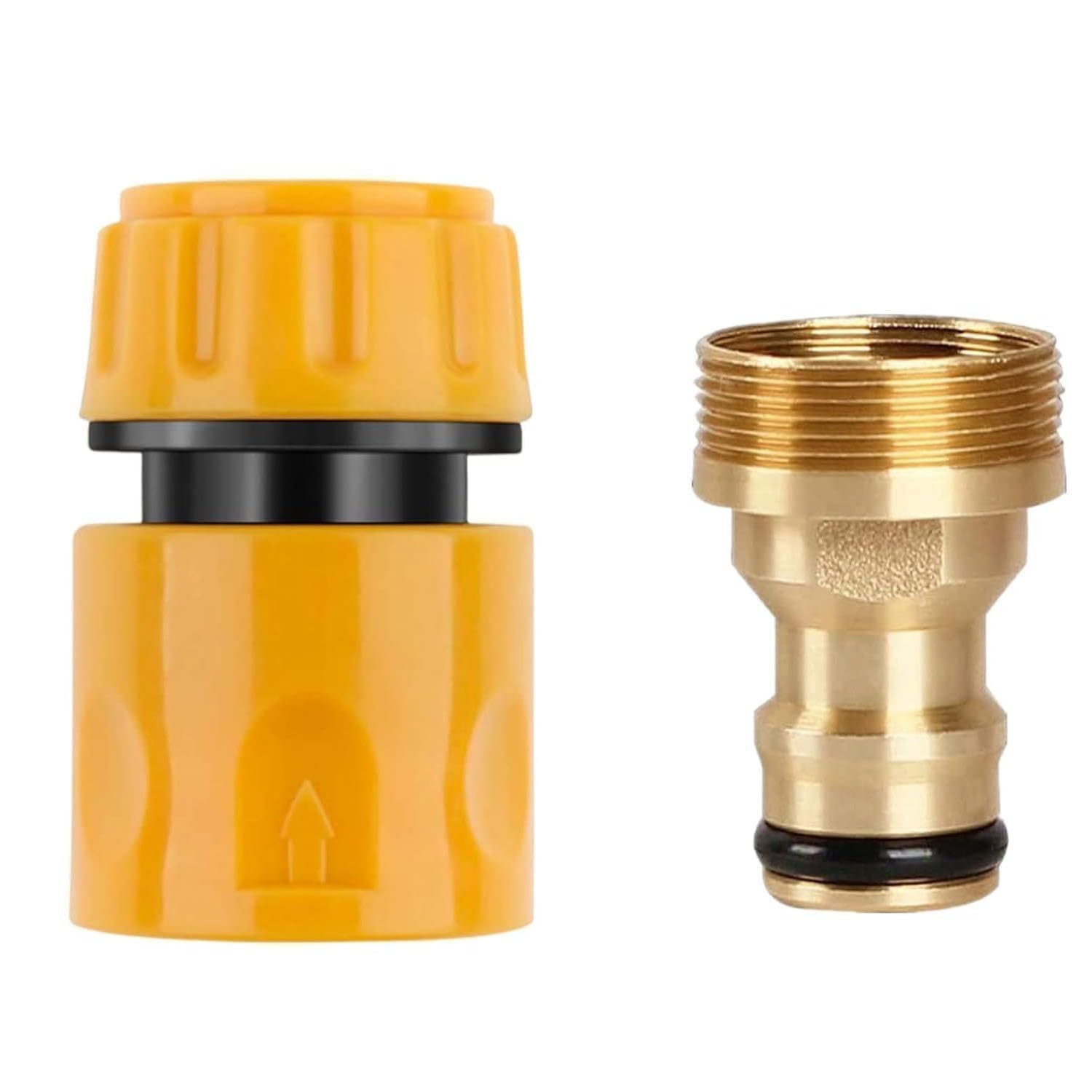 Universal Kitchen Mixer Tap Hose Connector & End Quick Connector, Sink to Outside Hose Pipe Fitting,Universal Kitchen Tap