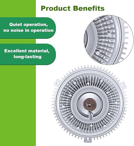 Miniatura 2 de SCITOO Embrague de ventilador eléctrico de refrigeración piezas compatibles para BMW 98-00 323Ci 323i 323is 01-06 325Ci 325xi 330Ci 330i 330xi 530i