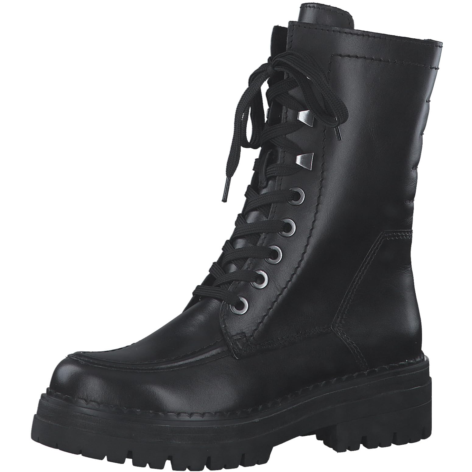 MARCO TOZZI Women's 2-26211-41 Bootie laced, Black, 7.5