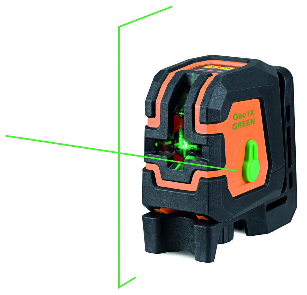 Laser croix et trepried colonne GEO1X-Green set Geo Fennel