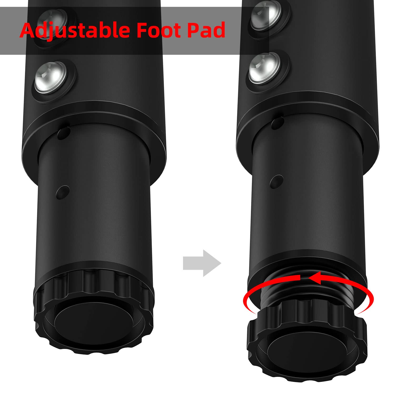 woiron 2 PCS Adjustable Table Legs,21.5