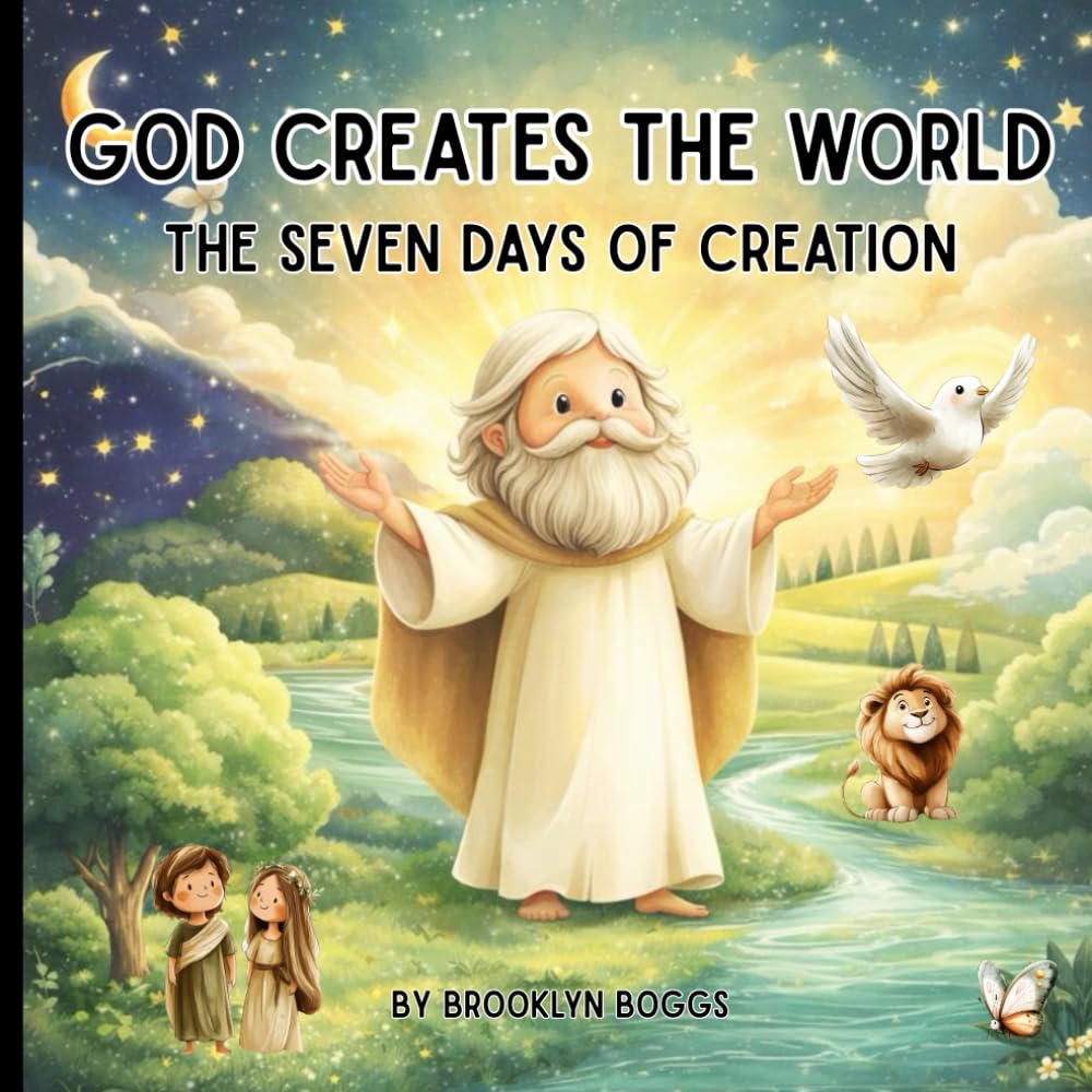 God Creates the World: The Seven Days of Creation: A Gentle Bible Story for Little Hearts