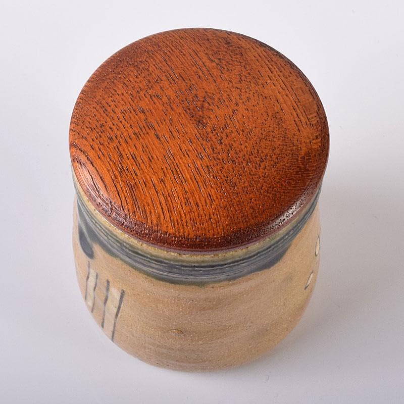 Amazon.co.jp: 茶道具 瑞光窯 佐々木八十二作 織部茶器 共箱 V