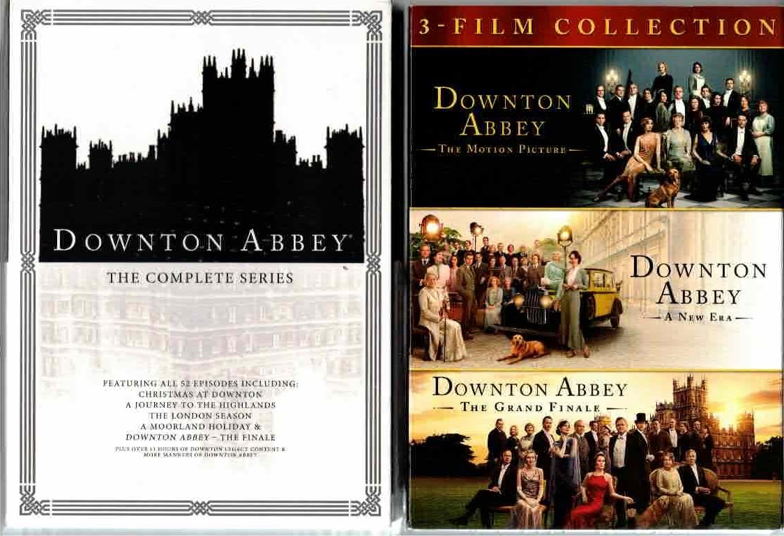 Downton Abbey: The Complete Series [DVD] + The Complete Downton Abbey 3-Movie Collection DVD Bundle
