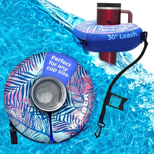 Human Bobber Inflatable Floating Drink Holder for Pool - Drink Float bar floaties for Adults to Hold Beer Can, Cup or Wine Bottle in Hot Tub, Swimming...
