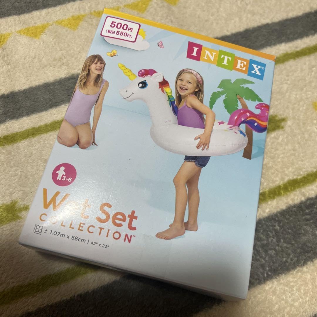 Amazon.co.jp: 2023 Summer DAISO Kids Swim Ring Unicorn : Toys & Games