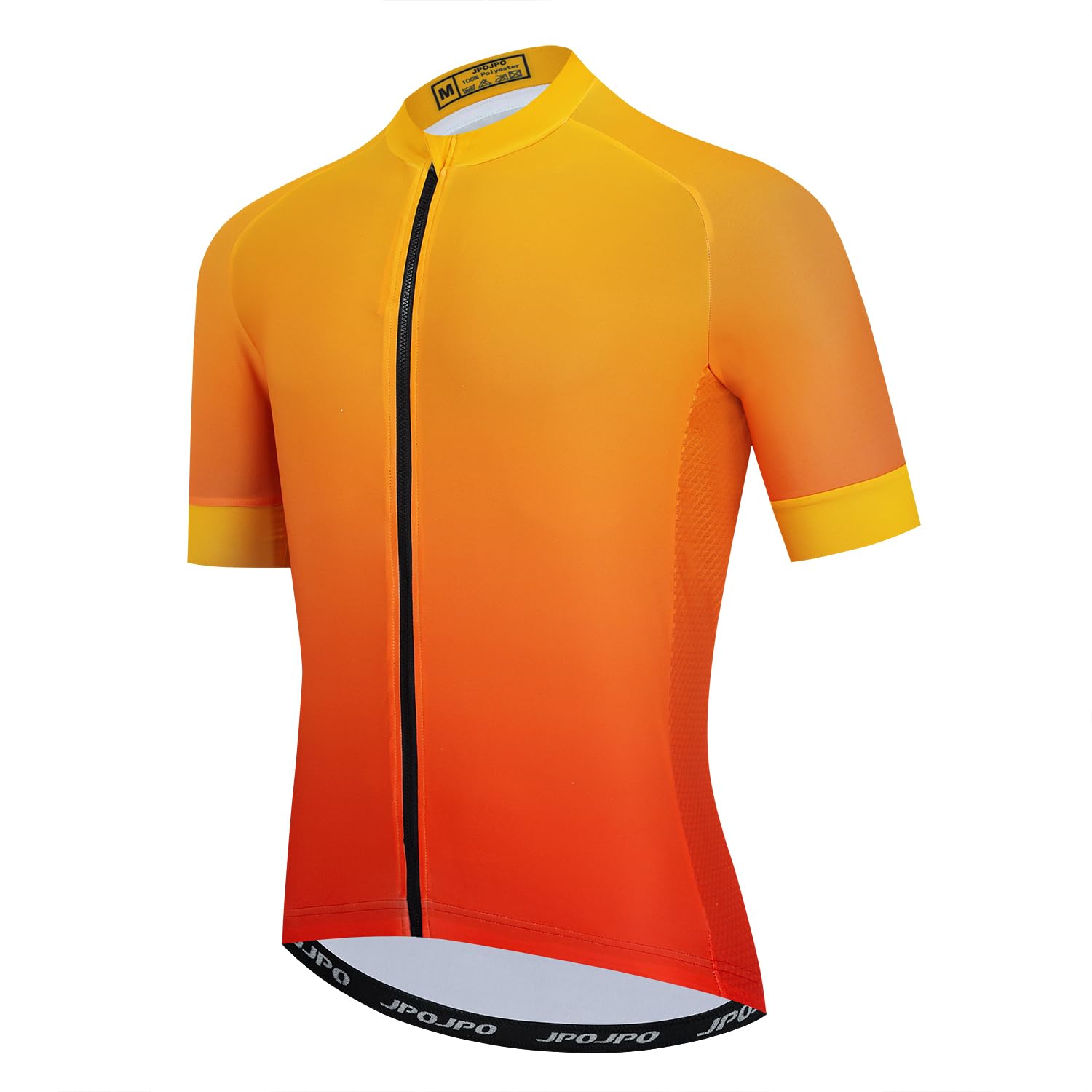 Men Cycling Jersey,Bike T-Shirt Short Sleeve MTB Biking Clothing Reflective Bicycle Jacket with 3-Pockets Tops S-3XL