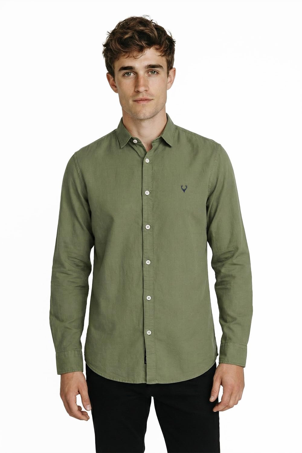 Men's 100% Cotton Shirt | Long Seelves | Slim Fit Casual Shirt for Men