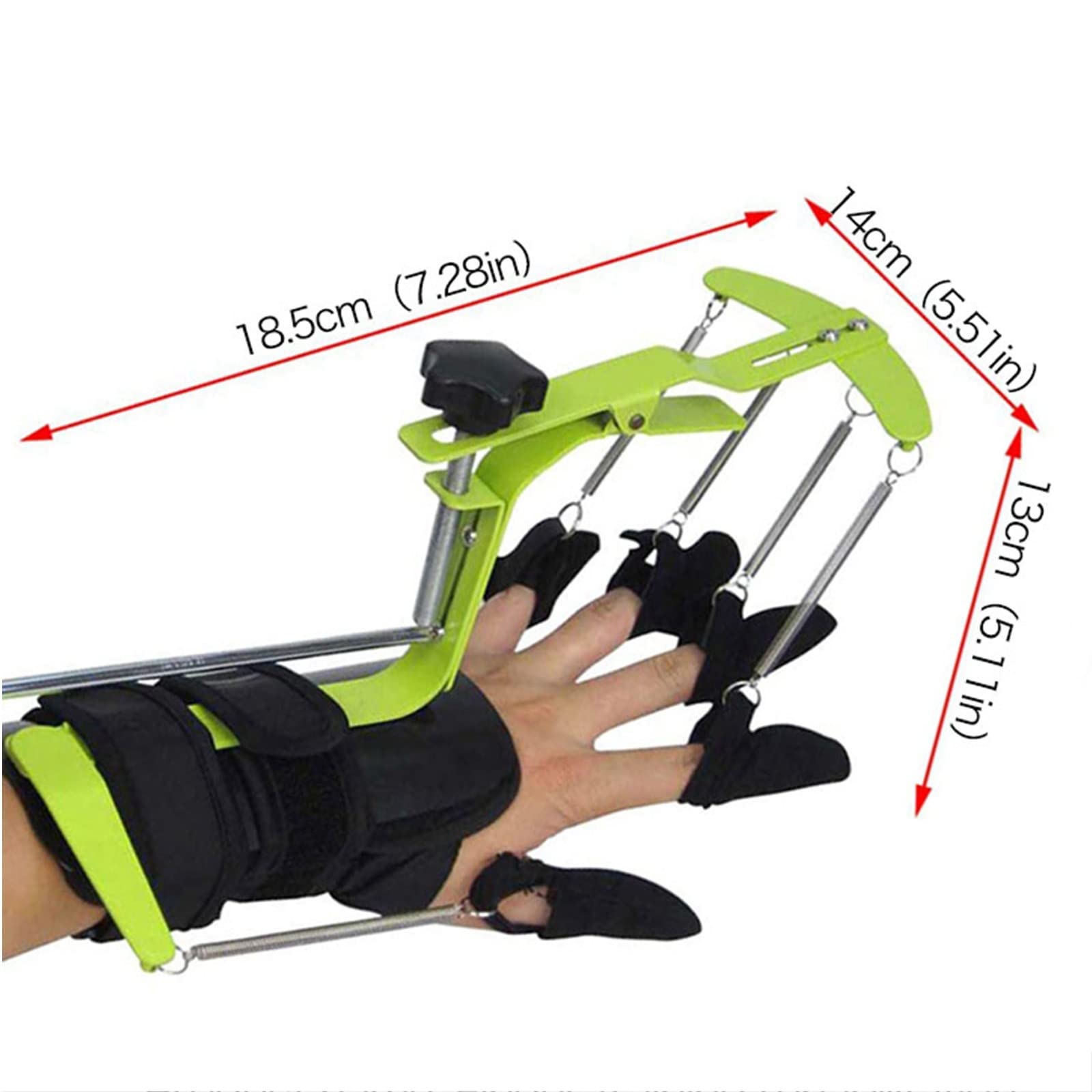 Corrector de Postura de Mano, Entrenamiento de rehabilitación de Fisioterapia ortesis de Dedo de muñeca dinámica para reparación de tendón de hemiplejia apoplejía