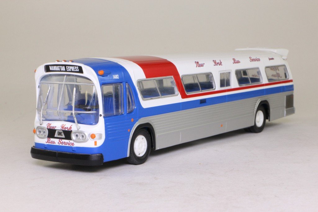 Bus Corgi 1/50 – General Motors Fishbowl – Green Bus Line New York