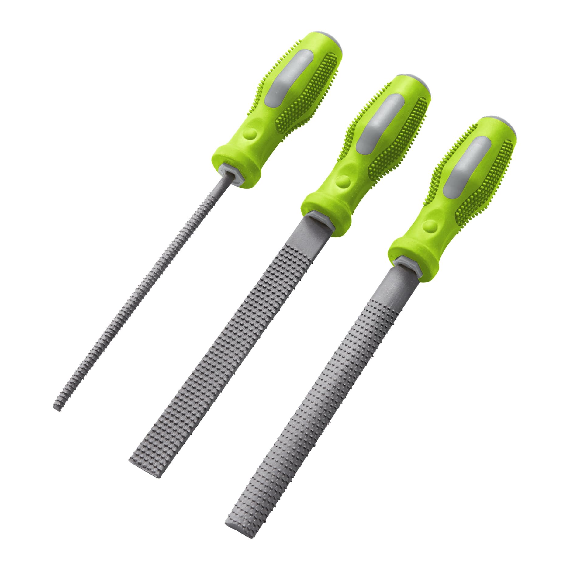 HABA Terra Kids 1304342001 - Set di Attrezzi per Bambini con 3 raspe (Rotonde, semicircolari, Piatte, Ideali per lavori di Legno e lavori all'aperto, dai 7 Anni in su, 1304342001