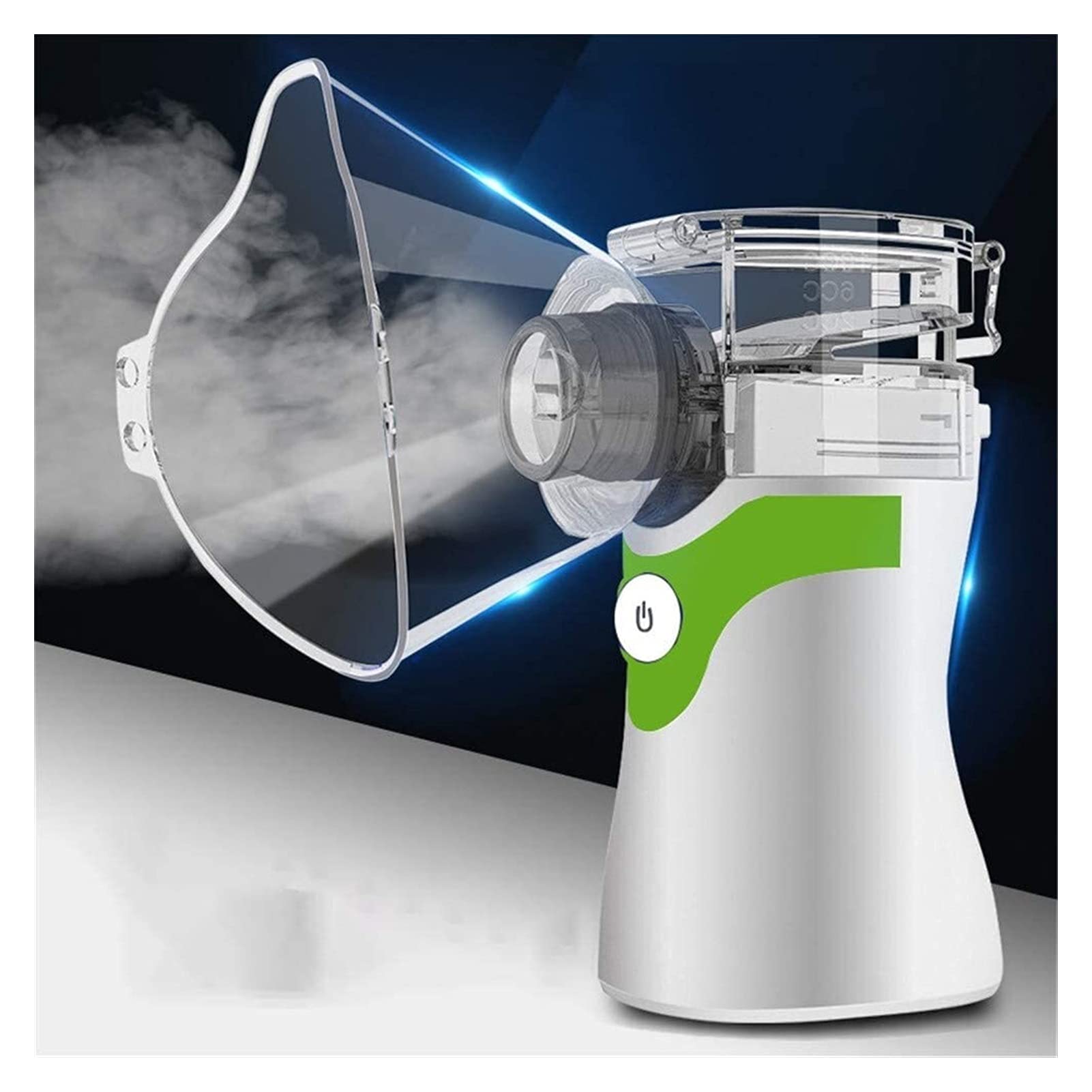 Rails Mini inalatore Portatile Portatile USB Rete Ricaricabile Fresca Nebbia vaporizzatore inalatore umidificatore per Bambini Adulti Viaggio e Uso Domestico Giornaliero