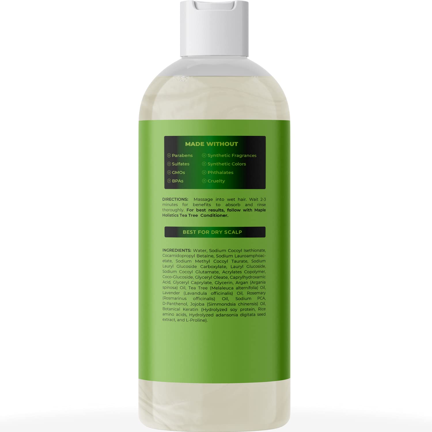Refreshing Tea Tree Oil Shampoo Tea Tree Shampoo for Oily Scalp and