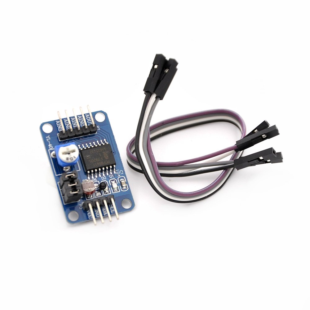 CentIoT - PCF8591 AD/DA Analog to Digital to Analog Converter Module + 4pin F-F Cable