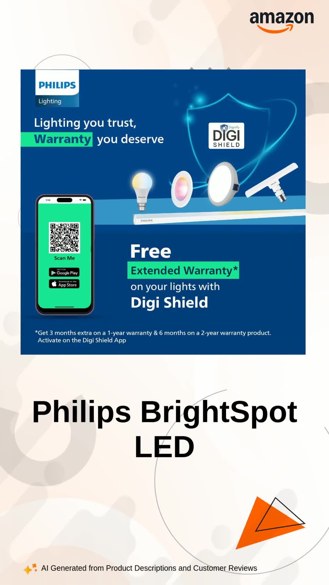 Watch Philips BrightSpot LED on Amazon Live