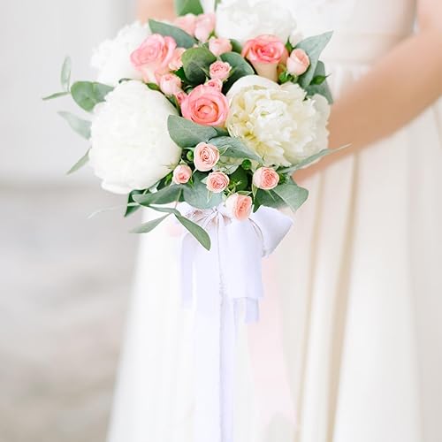 Vista 20 de GLAMFIELDS Juego de tela de flecos de cinta de gasa de 1.5 pulgadas x 21 yardas para envolver ramos, invitaciones de boda, decoraciones, envoltura