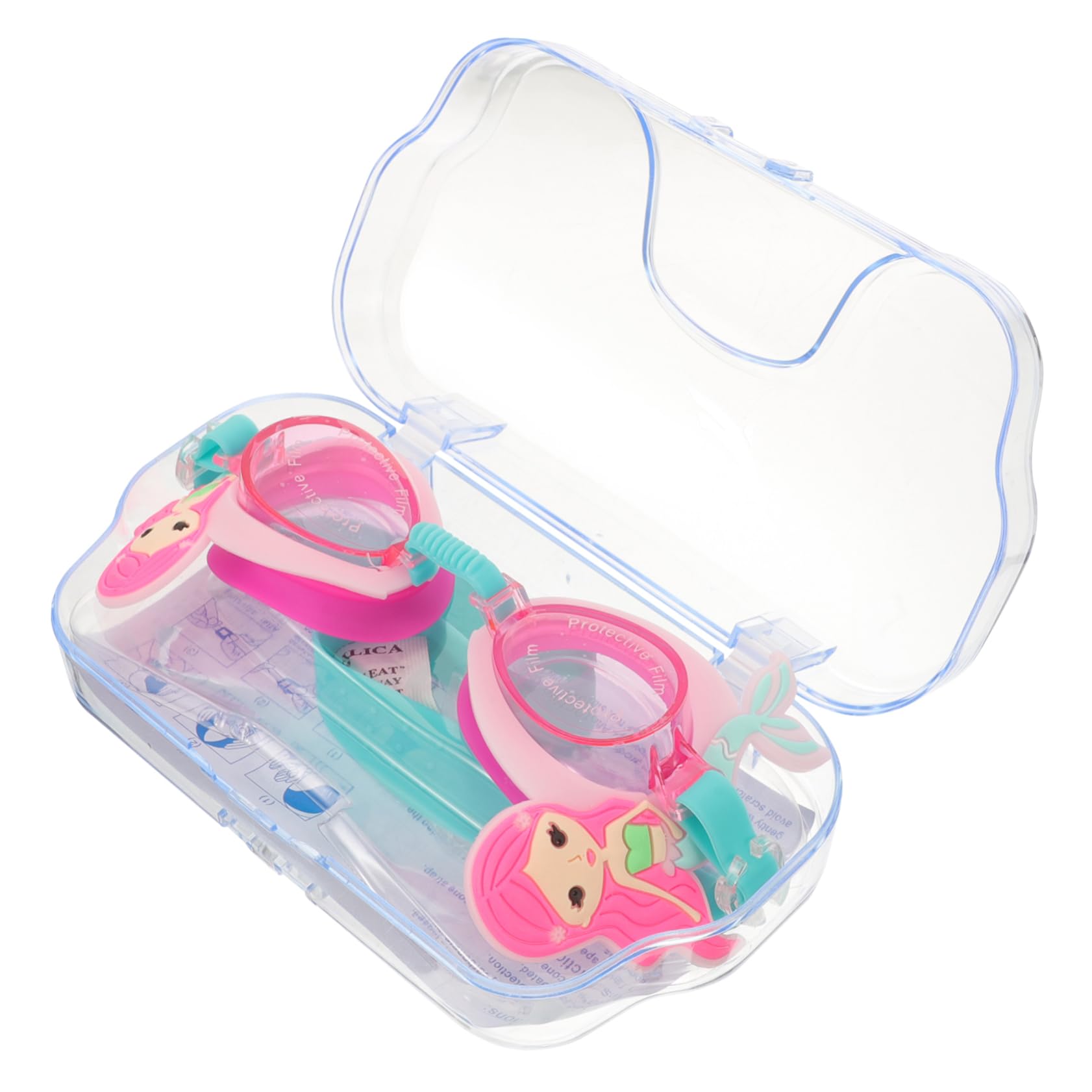 BESPORTBLE Lunettes De Natation Pour Enfants Lunettes Enfants Lunettes De Plongée Lunettes De Dessin Animé Lunettes De Natation Pour -petits Jolie Lunette De Natation Pc