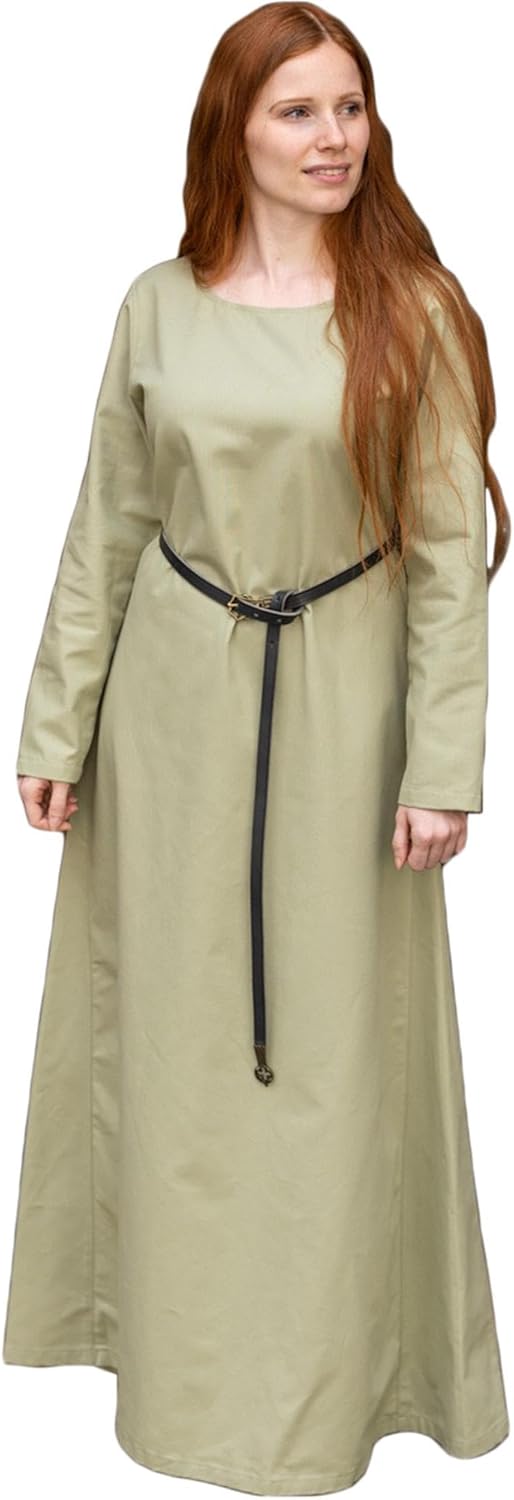 Burgschneider - Under Dress Freya - Cotton (100%) for Historical Costume Clothing Larp SCA