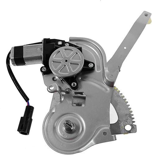 Miniatura 10 de TRQ Conjunto de regulador y motor de la ventana eléctrica trasera izquierda compatible con Chevrolet Cruze 12-16