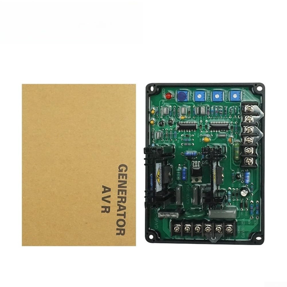GAVR-25A Generador Regulador de voltaje automático para placa de control avr para alternador monofásico, pieza de repuesto, protección de salida estable