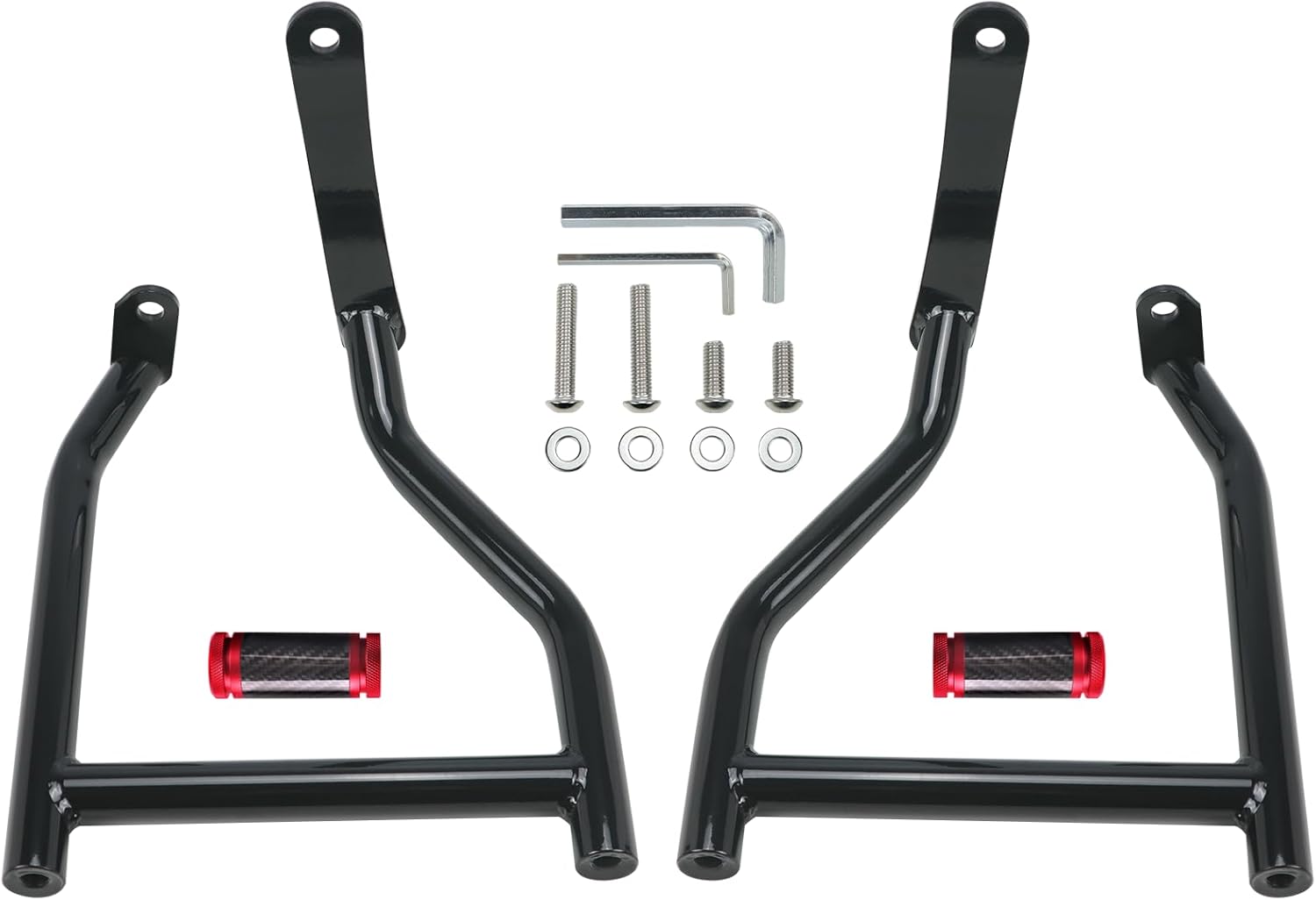 Saddlebag Rear Crash Bar Fits for Harley Softail Heritage Classic FLHC/S Low Rider ST FXLRST 2018-2025 (Red)