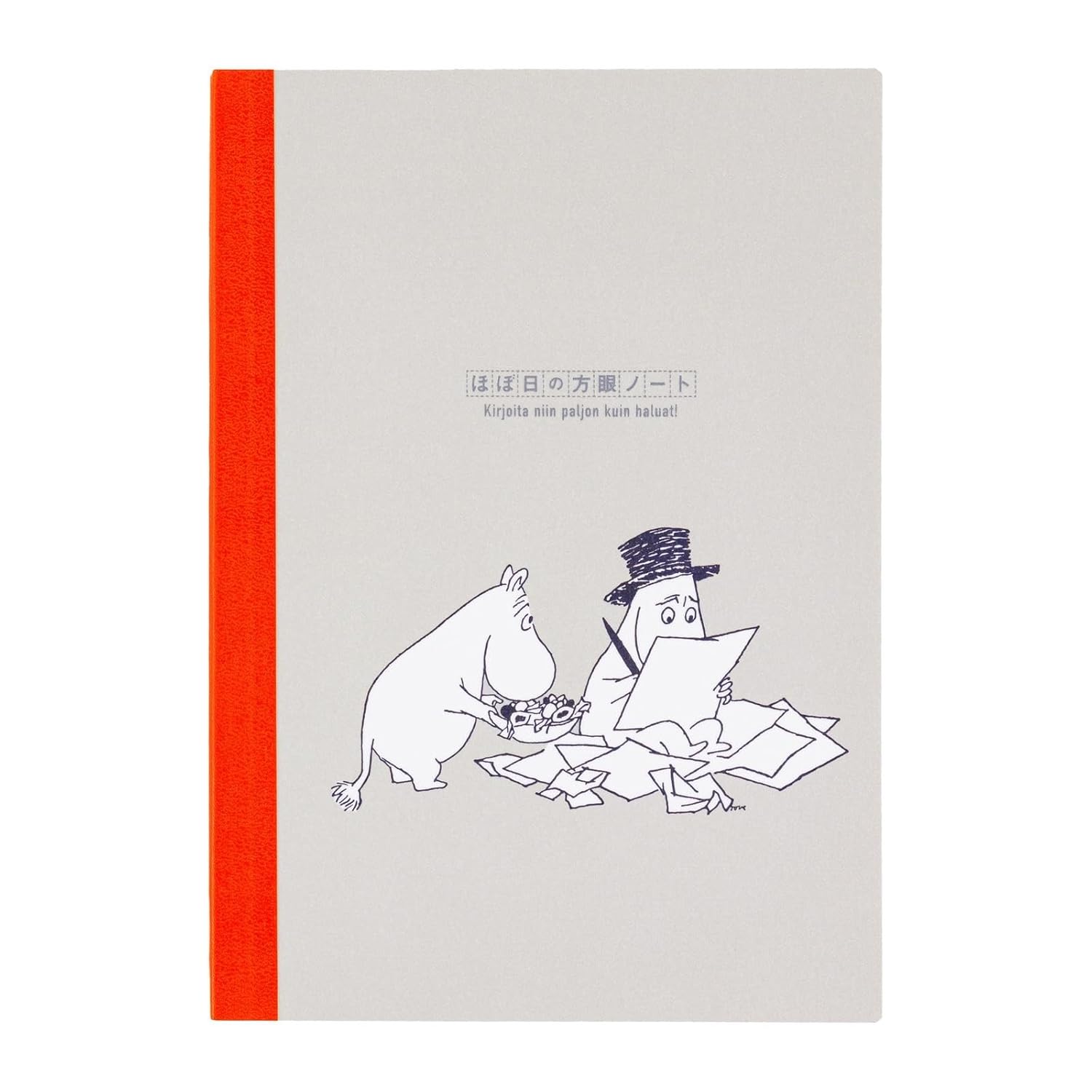 ほぼ日 Hobonichi Techo Accessories – Moomin: Hobonichi Graph Notebook (A5) - Moomin