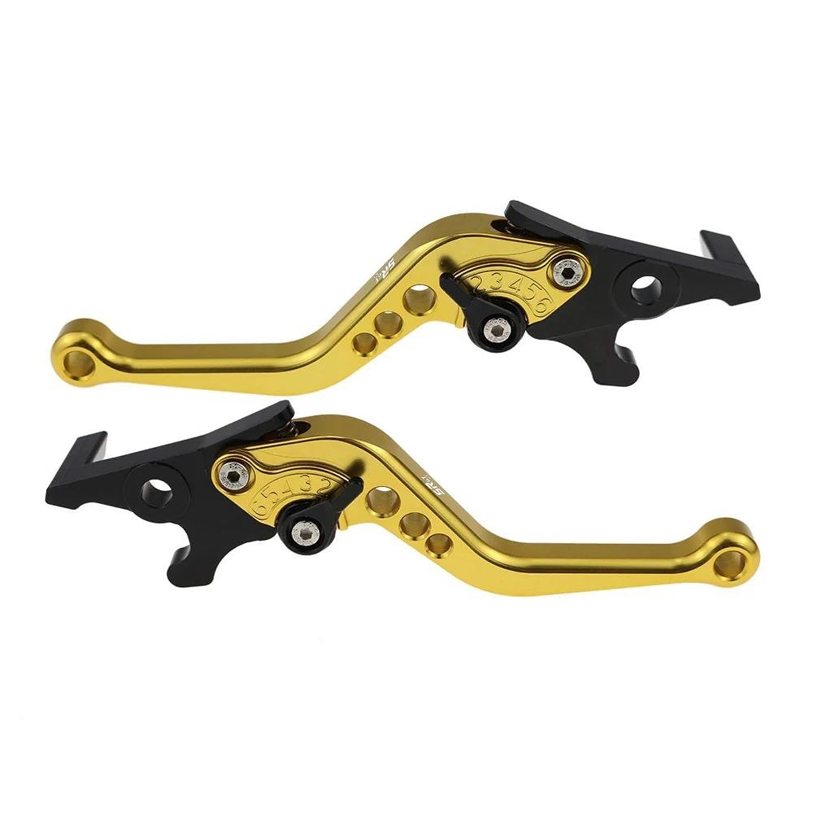 Fxvbg Yellow Clutch Motorcycle Control Handle Bar Brake Levers Parts Pivot Clutch For Aprilia Sr Gt125 Gt 125 2021-2023 2022(Yellow)