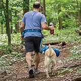 Kurgo Mehrzweckgürtel, Verstellbarer Hunde-Laufgürtel, Laufgürtel für freihändiges Laufen, Gehen und Wandern