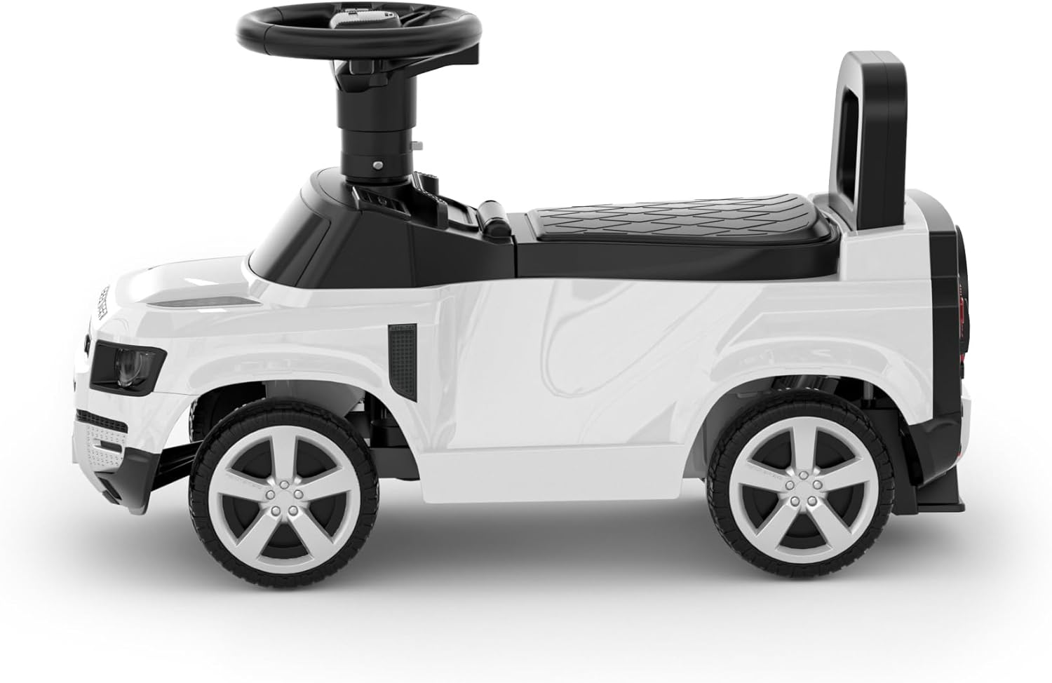 Smart Bebe Defender 90 Rutschauto 3-in-1 - Mit Musiklenkrad & Schiebestange