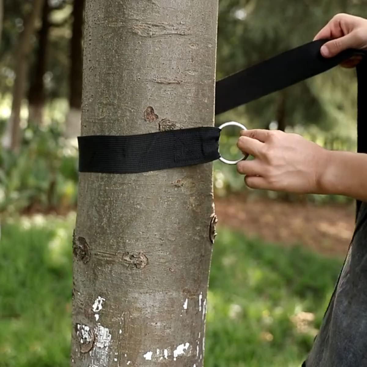 BESPORTBLE 6pcs Heavy Duty Hammock Chain Ropes Swing Hanging Kit Hooks Tree Straps for Hammock