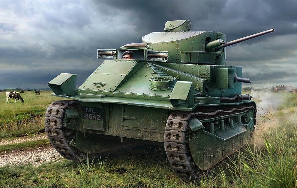 Amazon.com: Hobbyboss 83880 1:35 Scale Vickers Medium Tank MkII
