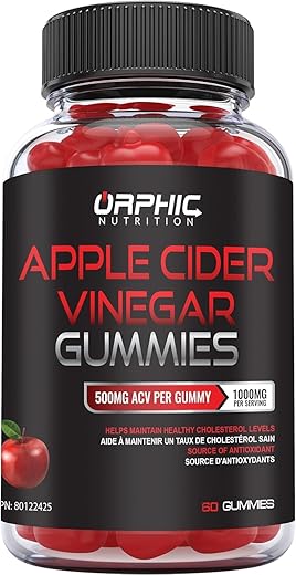 Apple Cider Vinegar Gummies – 1000mg -Formulated to Support Weight Loss Efforts, Normal Energy Levels & Gut Health* – Supports Digestion, Detox & Cleansing* – ACV Gummies W/VIT B12, Beetroot