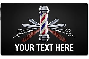 Personalized Barber Rug: Step Into the Shaving Sanctuary