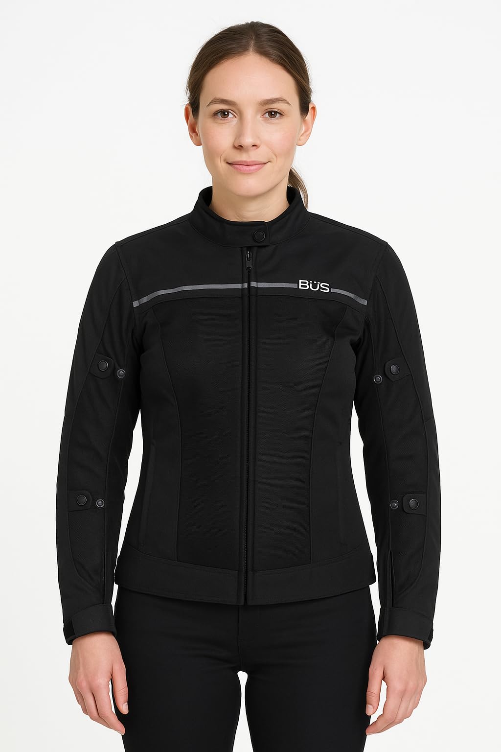 Damen Sommer Mesh Motorradjacke Leichte Dünne Textiljacke mit CE-Protektoren für Roller & Motorrad,Damen Motorrad Jacke