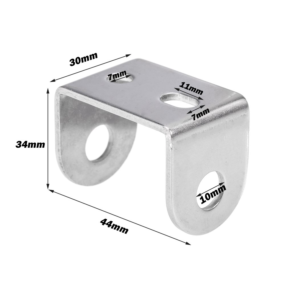 HUIOP Rudder Mounting Bracket, Stainless Steel Ocean Inflatable Kayak Rudder Mounting Bracket Rudder Holder