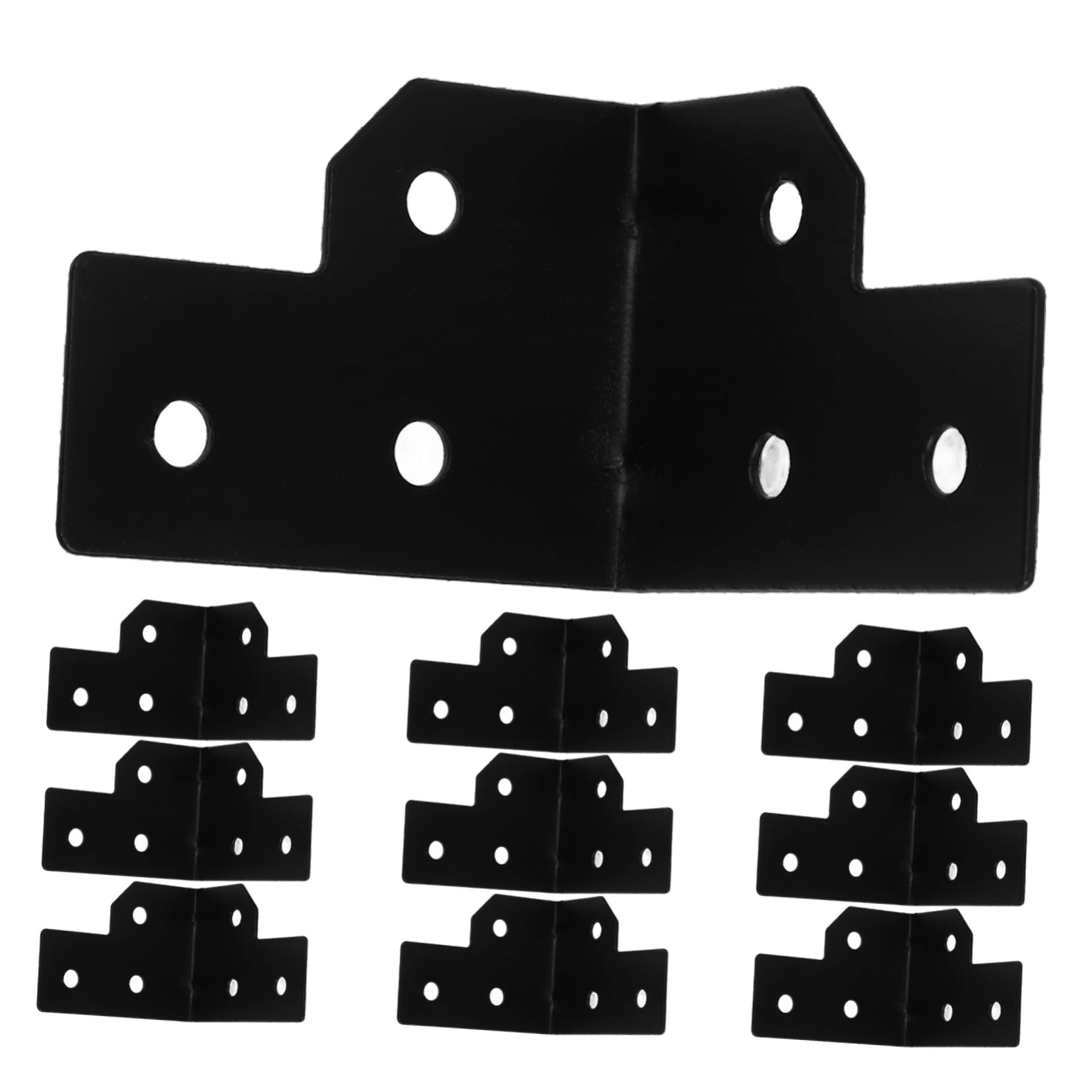 DOITOOL Corner Protectors Furniture 12pcs Metal Corner Protectors for Wood Cabinets