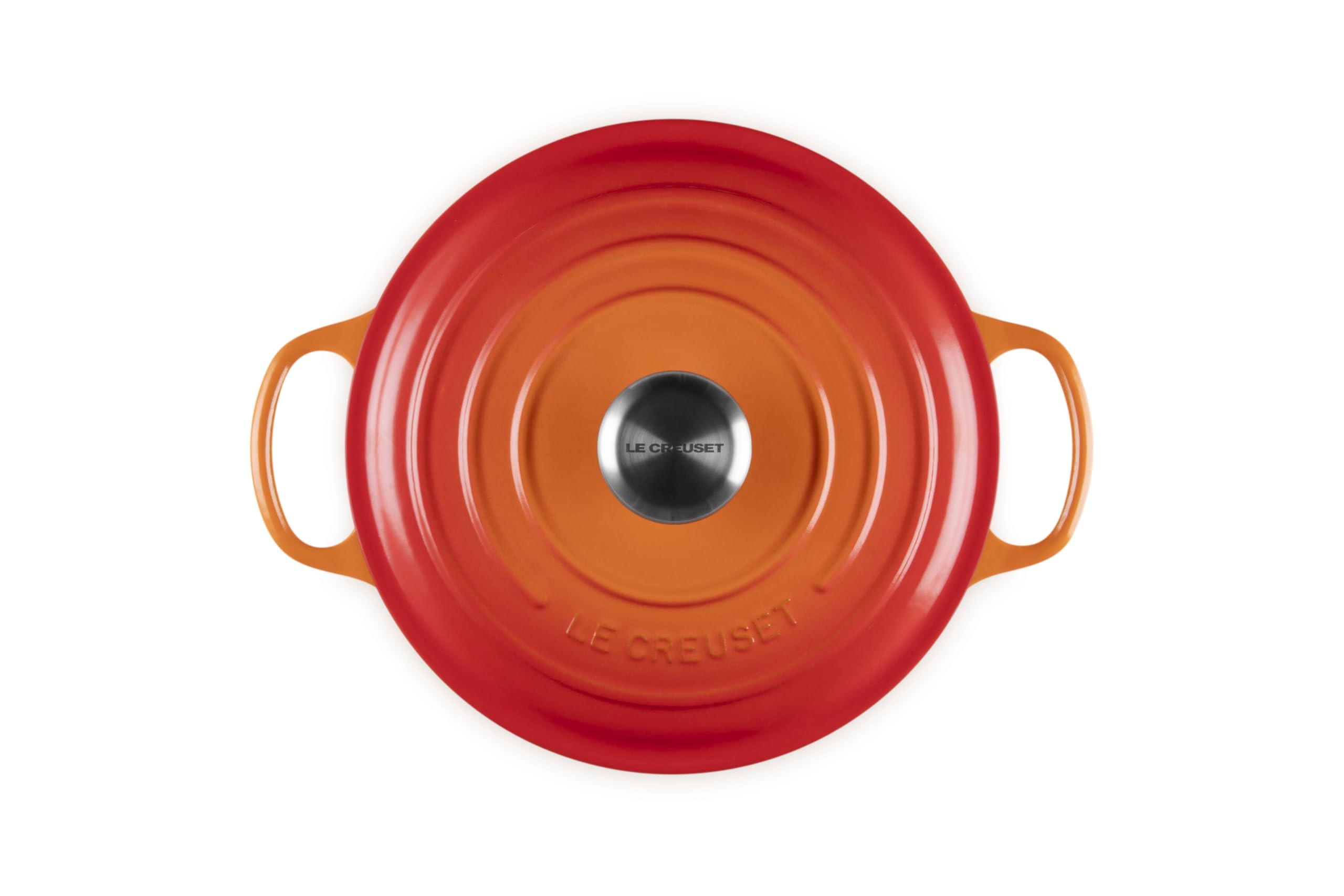 Le Creuset Tegame risotto Evolution in ghisa vetrificata, diameter 30 cm, Arancio, 21179300902430