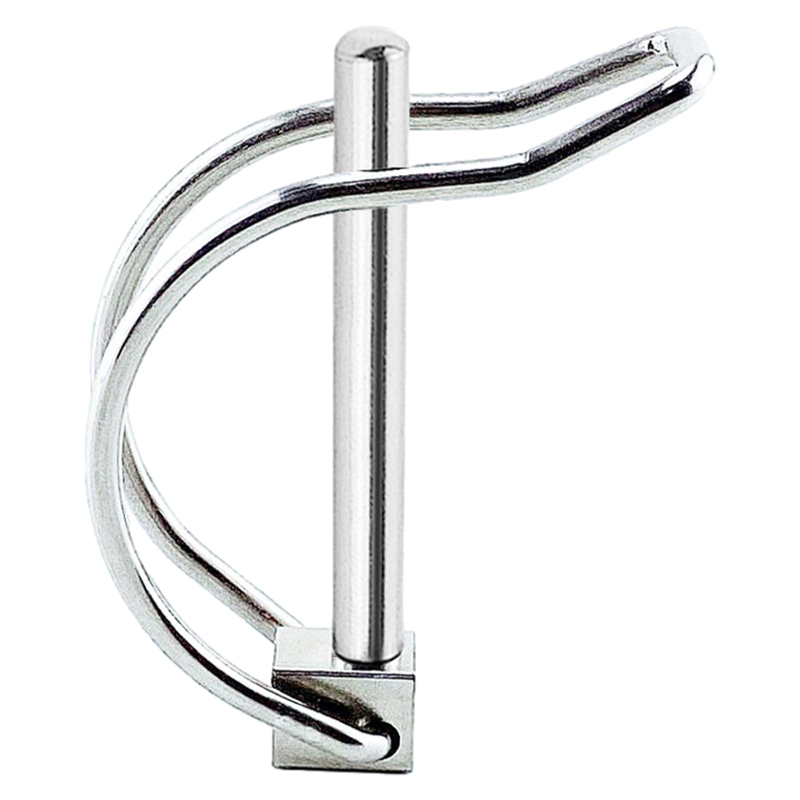 Heavy Duty Trailer Lock Pin โ Coupler Safety Peg, Stainless Hitch Fastener | Anti Steel Attachments, Secure Towing Connector Clips, Rugged Latch Locking Pieces, Pin for Farm Trailer Boat Use