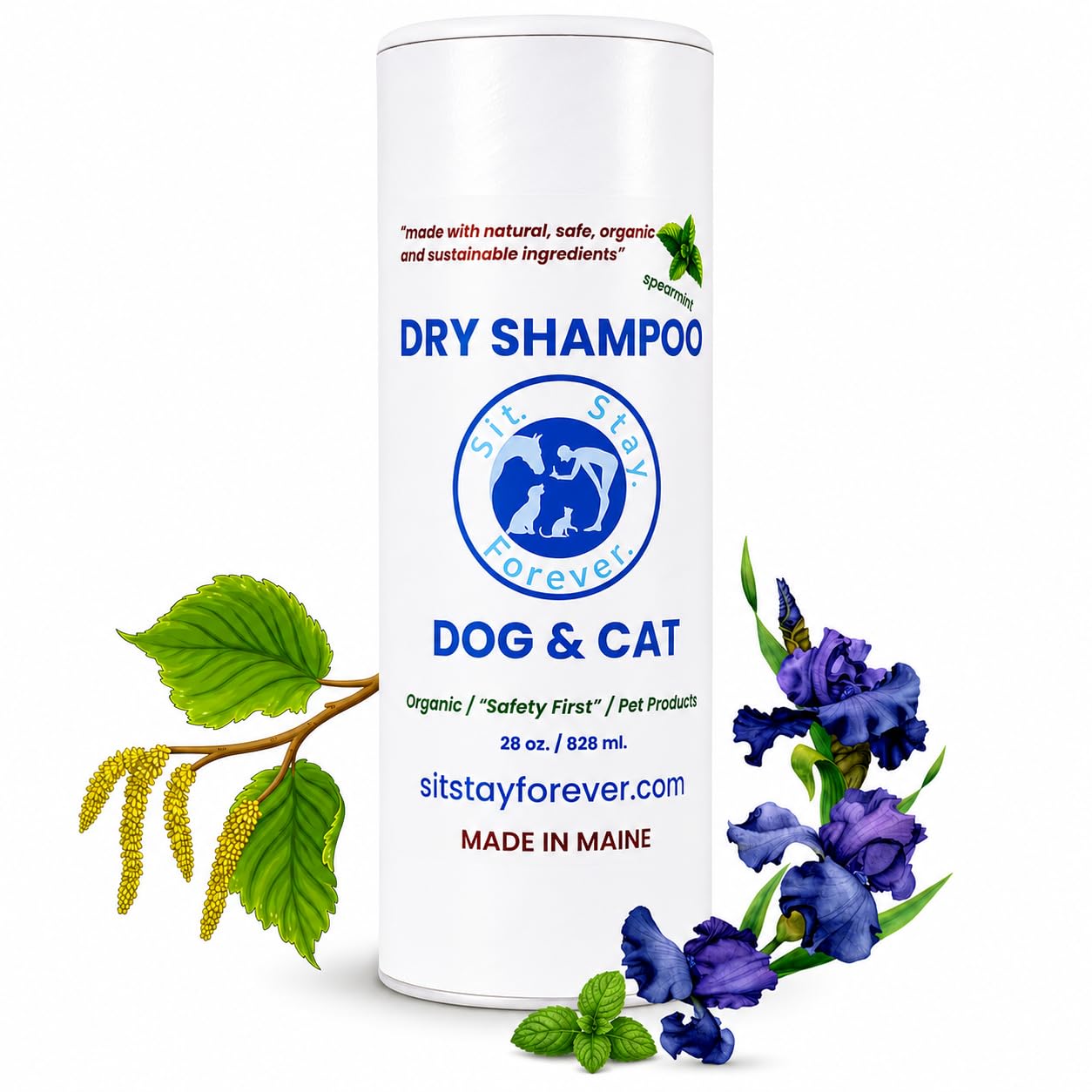 Sit Stay Forever Dry Shampoo for Dogs & Cats