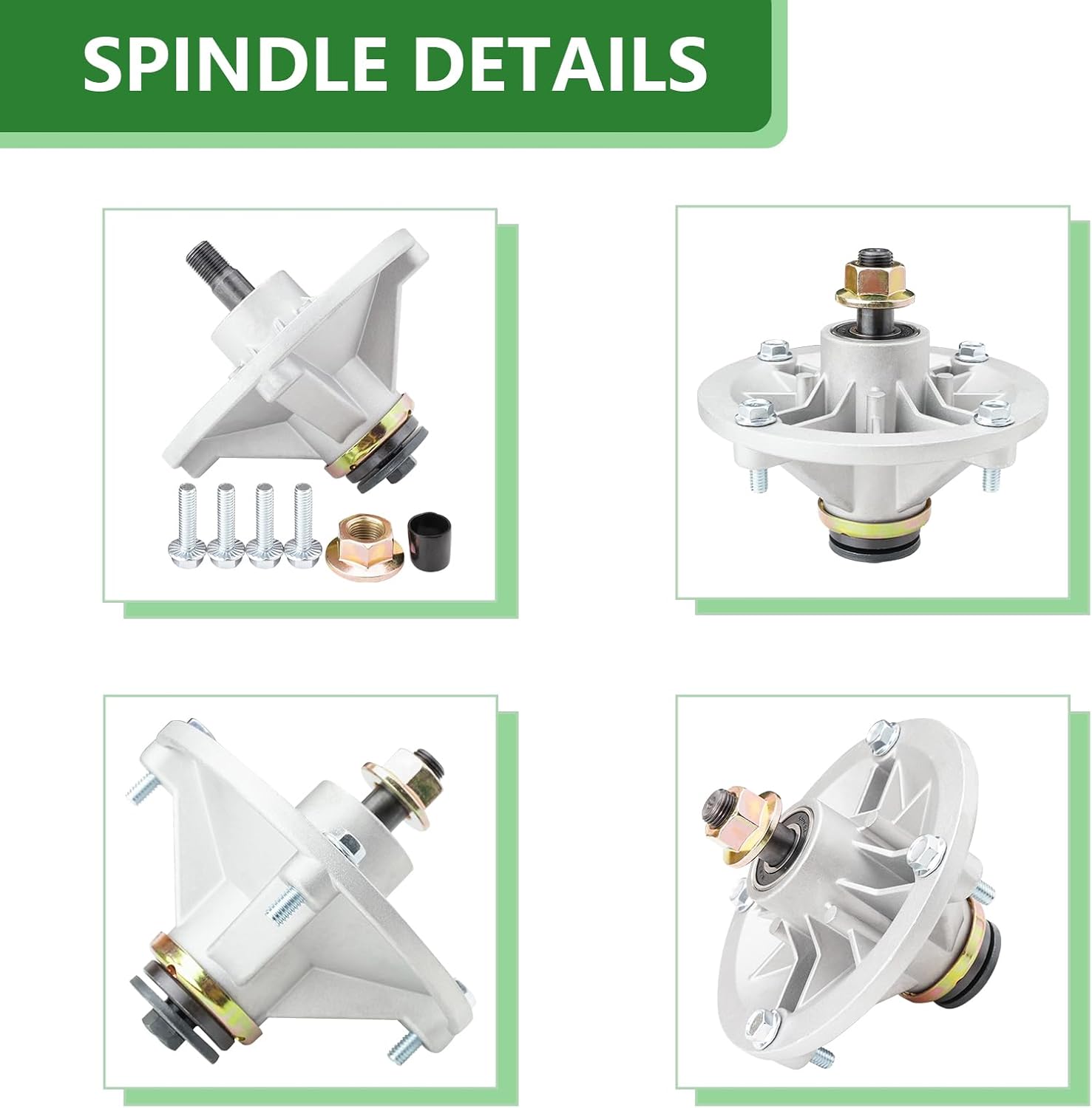 117-1192 110-6866 Spindle Assembly Fit for 42" 50" Deck Toro Time Cutter Z4200 Z4202 Z4220 Z4235 Z5020 Riding Mower (3Pack)